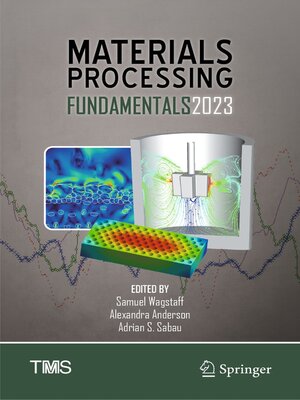 cover image of Materials Processing Fundamentals 2023